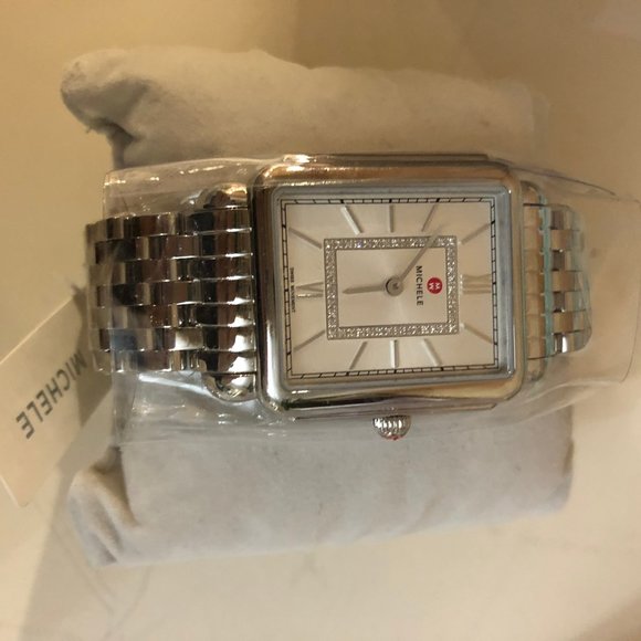 Michele Women's Deco II Mid Watch - Picture 9 of 14